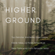 Upsensed Higher Ground fragrance notes graphic - top notes petrichor wild nettle and green leaves, middle notes moss lily petals and amber musk, base notes cedarwood fresh rainwater and melon - home fragrance collection