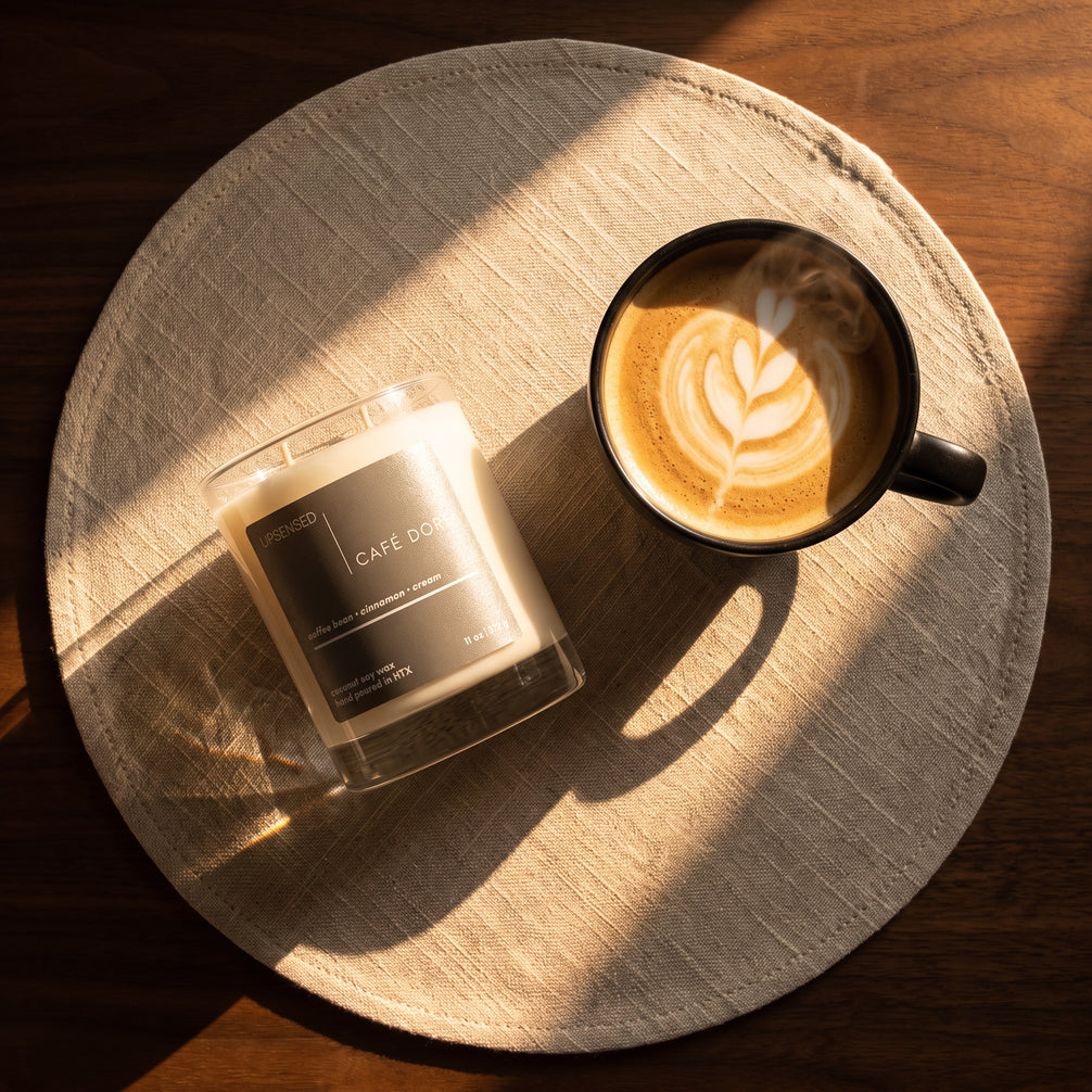 Café Doré — Coffee Bean + Vanilla Coconut Soy Candle
