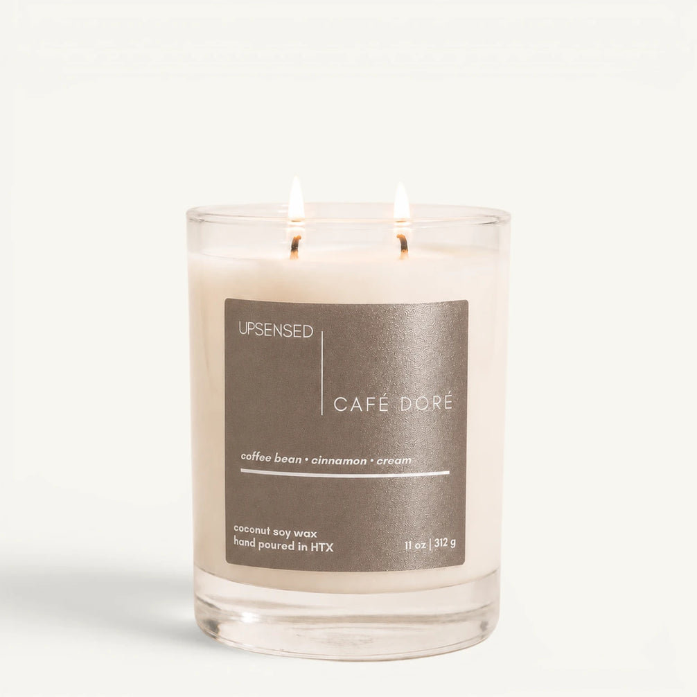 Café Doré — Coffee Bean + Vanilla Coconut Soy Candle