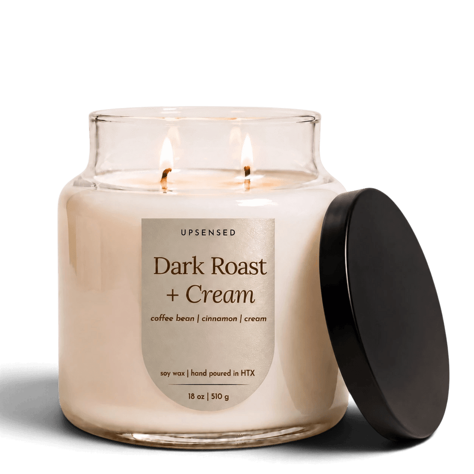 Dark Roast + Cream Soy Candle