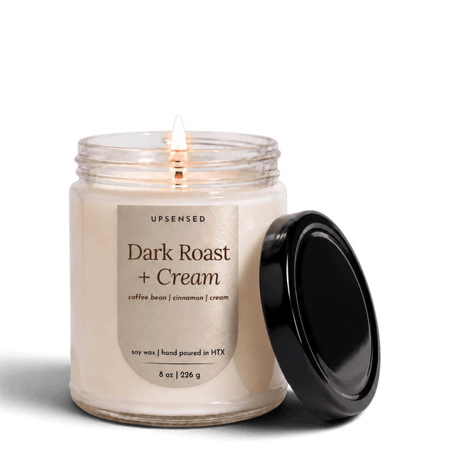 Dark Roast + Cream Soy Candle