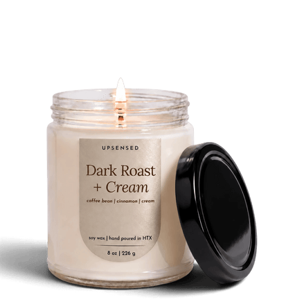 Dark Roast + Cream Soy Candle
