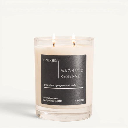Magnetic Reserve — Grapefruit + Cedar Coconut Soy Candle