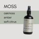Upsensed Moss Room and Linen Spray 4oz - oakmoss, amber, and soft citrus fragrance notes
