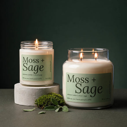 Moss + Sage Soy Candle