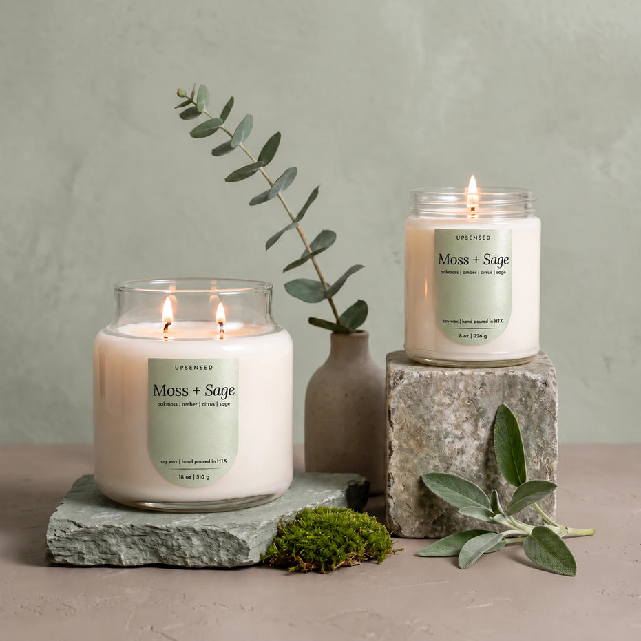 Moss + Sage Soy Candle