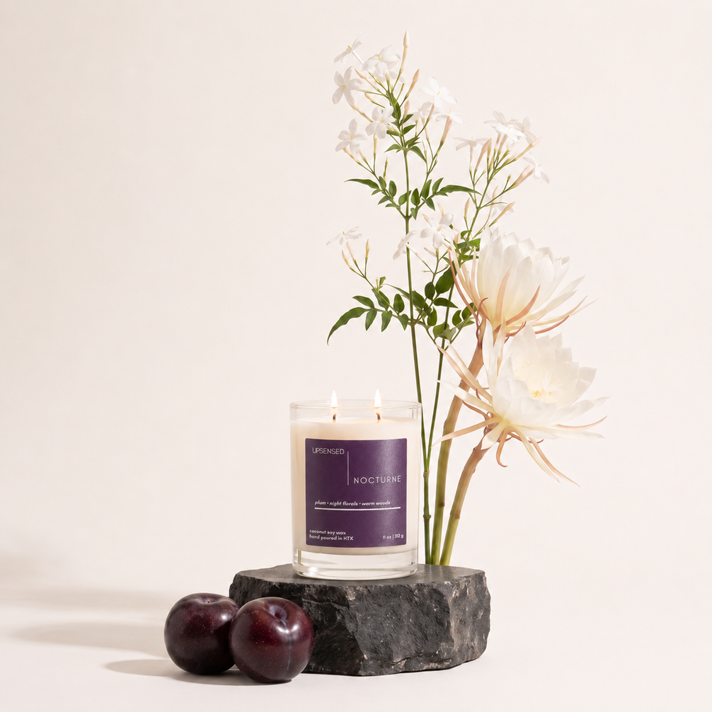 Nocturne — Black Plum + Jasmine Coconut Soy Candle