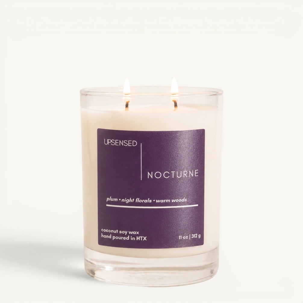 Nocturne — Black Plum + Jasmine Coconut Soy Candle