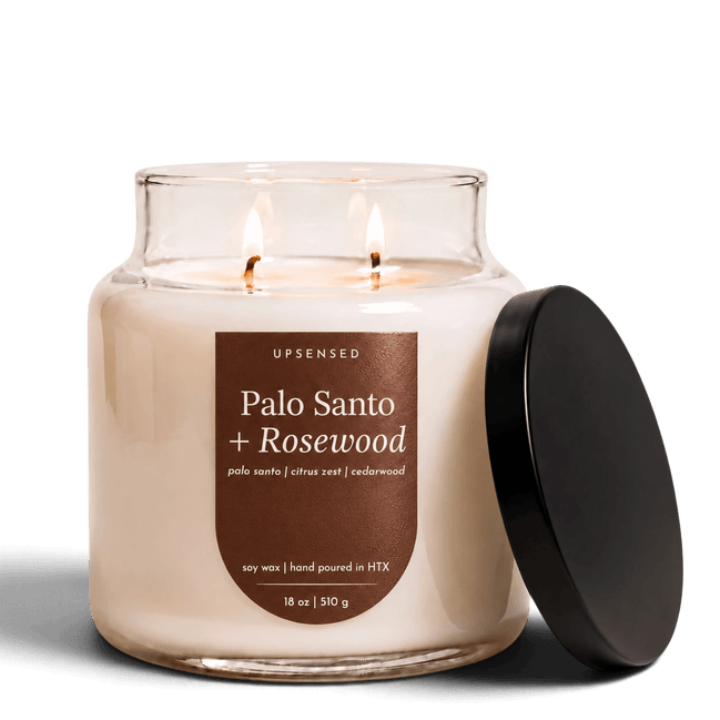 Palo Santo + Rosewood Soy Candle