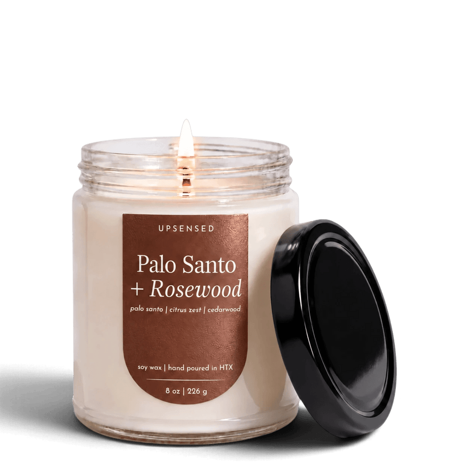 Palo Santo + Rosewood Soy Candle