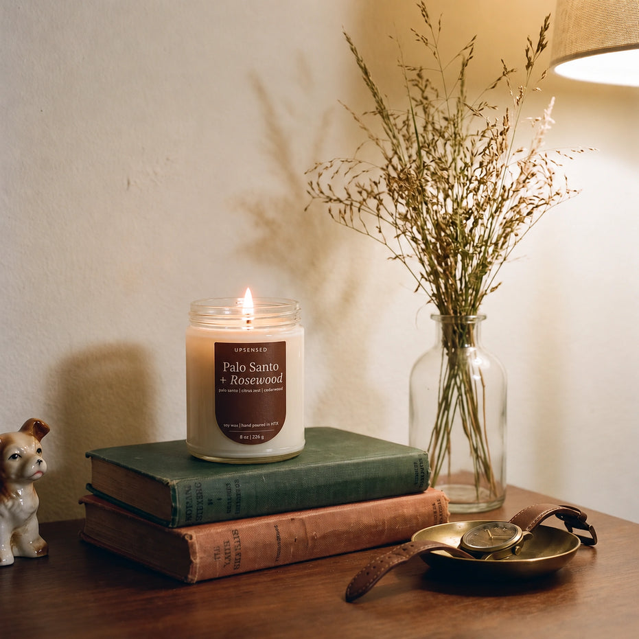 Palo Santo + Rosewood Soy Candle