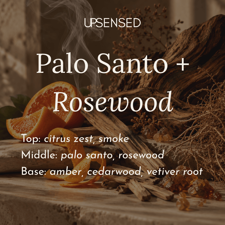 Palo Santo + Rosewood Soy Candle