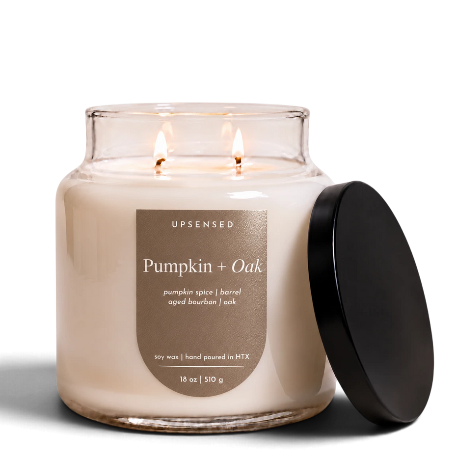 Pumpkin + Oak Soy Candle