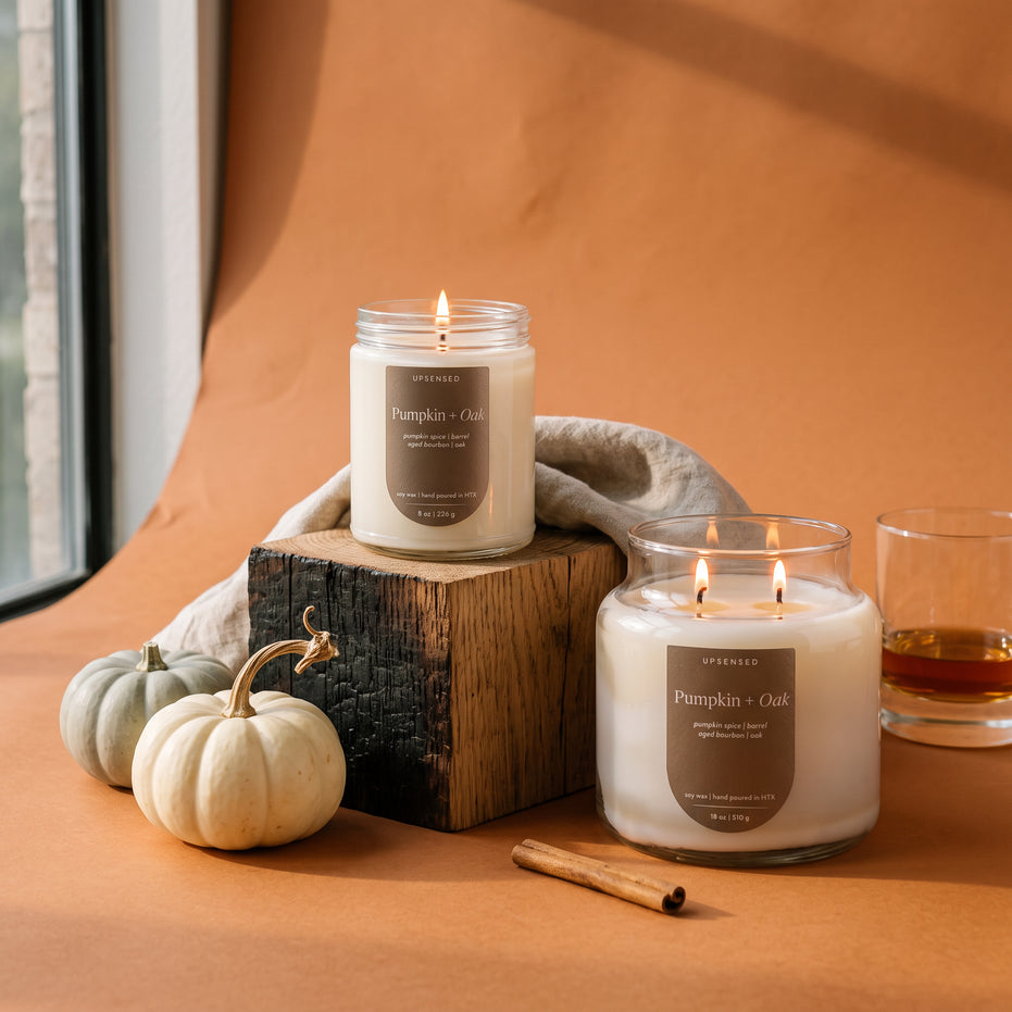 Pumpkin + Oak Soy Candle
