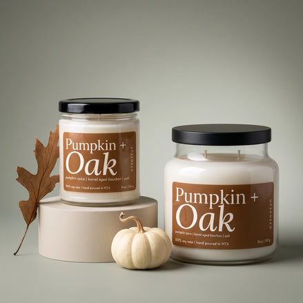 Pumpkin + Oak Soy Candle