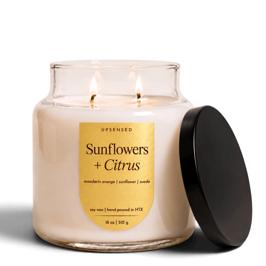 Sunflowers + Citrus Soy Candle