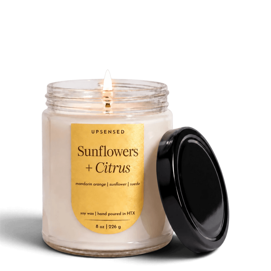 Sunflowers + Citrus Soy Candle
