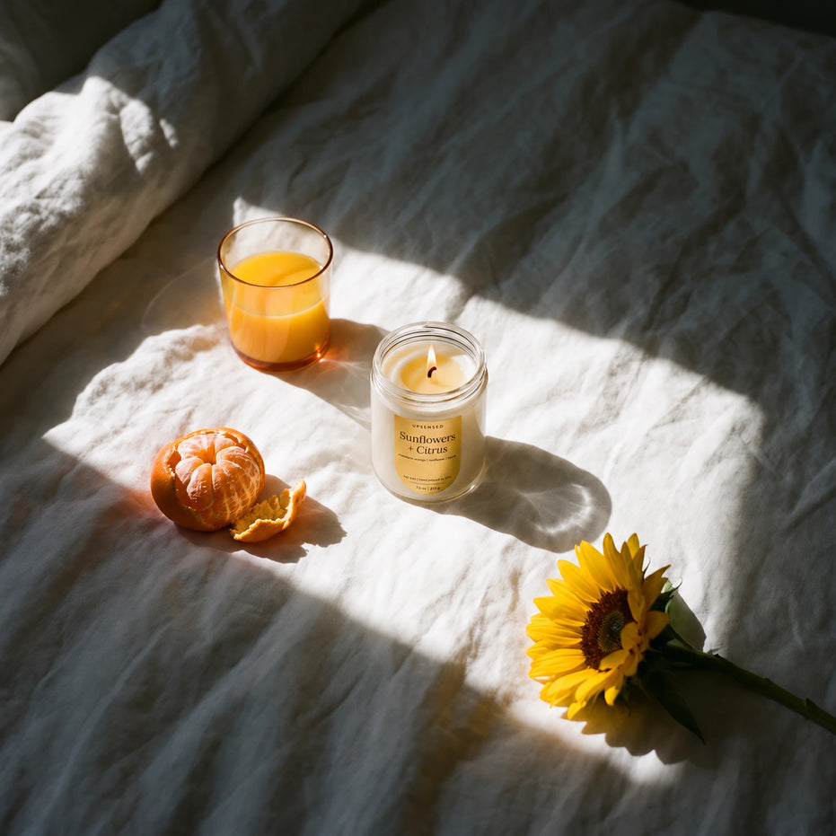 Sunflowers + Citrus Soy Candle