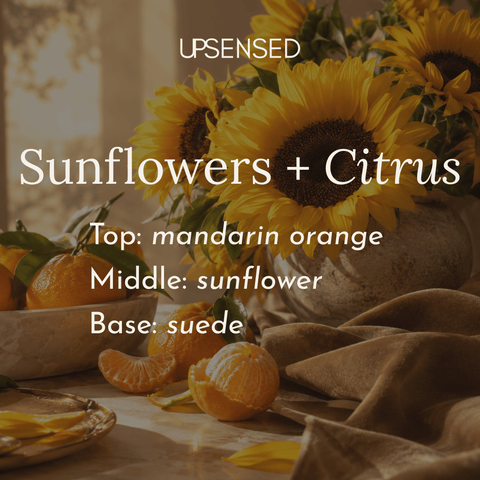 Sunflowers + Citrus Soy Candle